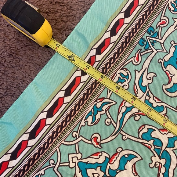 2 FOR $25Ze’re’ TRF Mint Green Large Scarf Tapestry Wrap Made In England NEW $60 - Picture 2 of 6